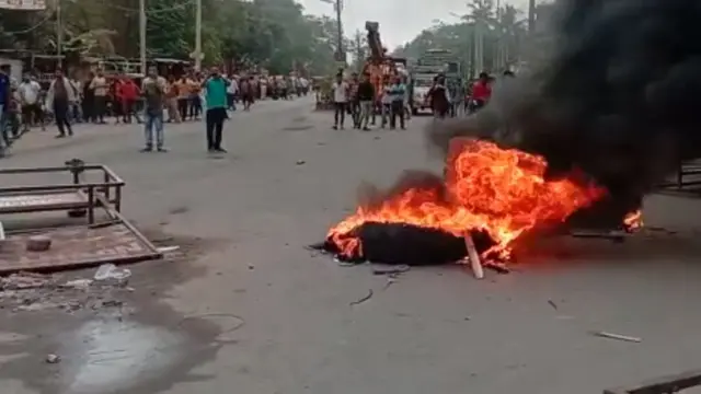 बिहार में अग्निपथ के ख़िलाफ़ प्रदर्शन