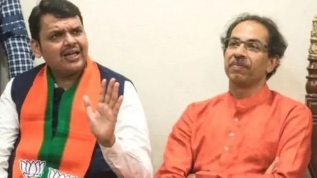 देवेंद्र फडणवीस और उद्धव ठाकरे