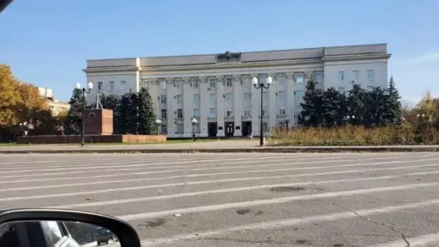 Херсонська облрада одного дня постала без прапора РФ