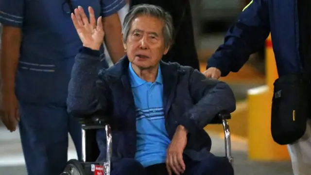 Alberto Fujimori,umasuas últimas apariçõespúblico