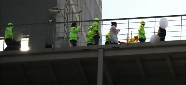 지난 12월 아주대학병원에서 성남 국군수도병원으로 이송되는 오청성 씨