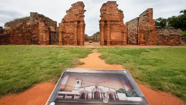 Ruínas da missão jesuíta guaranicasas de apostas comSan Ignacio Mini,casas de apostas comMisiones, na Argentina