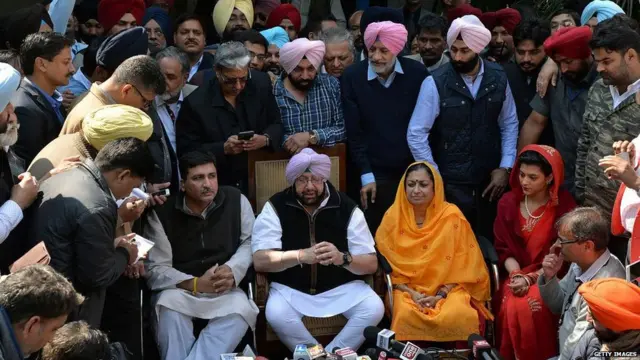 Punjab congress captian amrinder singh