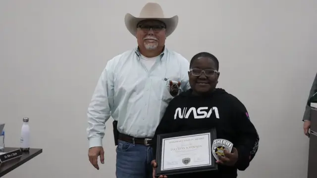 Davyon Johnson com umbwin us openseus prêmios