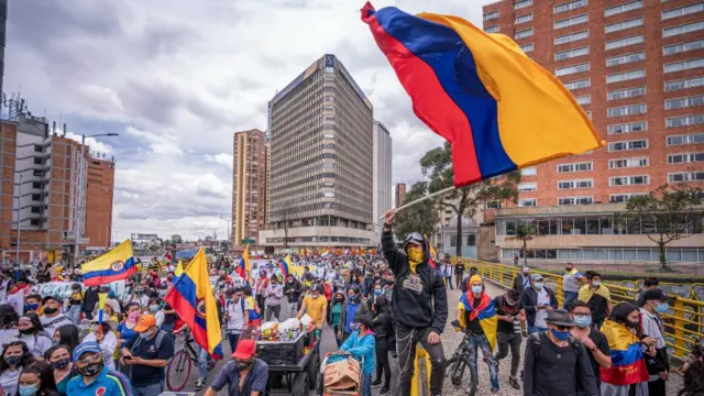 Protestas en Colombia