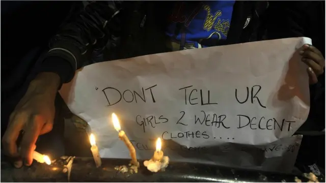 लैंगिक भेदभाव के ख़िलाफ़ प्रदर्शन