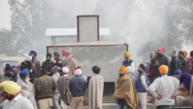 ਵਿੱਕੀ ਗੌਂਡਰ ਦਾ ਸਸਕਾਰ