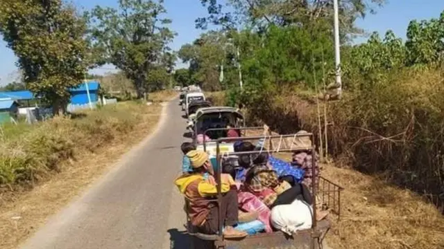 လွိုင်ကော်က စစ်ဘေးရှောင်များ