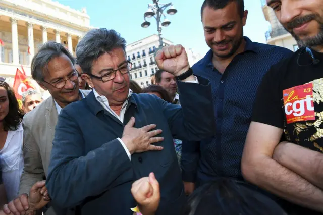 Жан-Люк Меланшон в Марселе