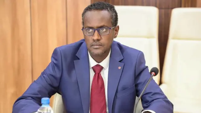 Gudoomiyaha Guddiga doorashada ee heer federaal, axamed Xasan Cirro.