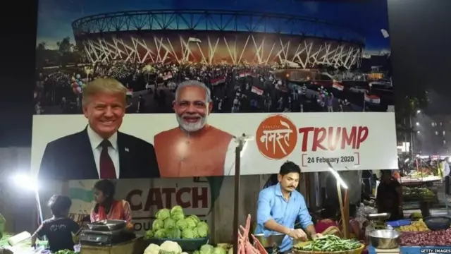 ਗੁਜਰਾਤ ਵਿੱਚ ਟਰੰਪ