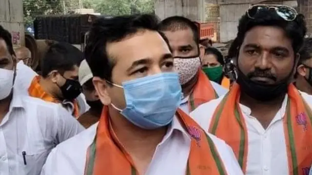 नितेश राणे, वरुण सरदेसाई