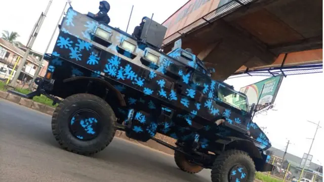 Patrol Armoured Tanker for Unizik Junction, Awka Anambra State 20 Sept. 2021