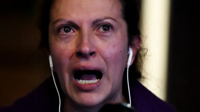 Jineth Bedoya en audiencia de la CIDH