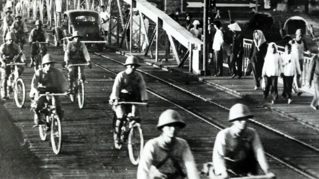 Quân đội Nhật Hoàng vào Hà Nội năm 1941