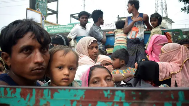 Myanmar, Rohingya, pengungsi