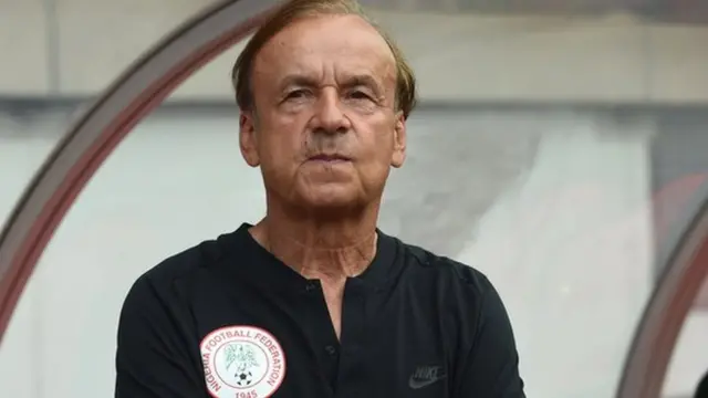 Nigeria coach Gernot Rohr