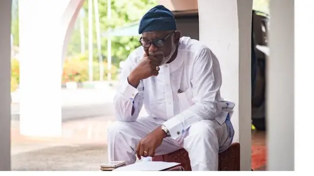 Governor, Arakunrin Oluwarotimi Akeredolu.