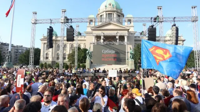 protest, Srbija protiv nasilja