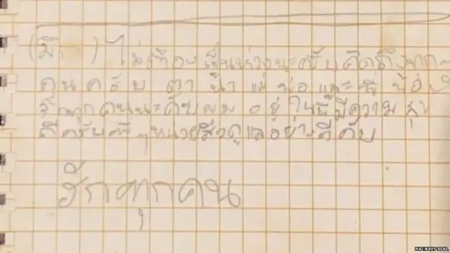 ਬੱਚਿਆਂ ਵੱਲੋਂ ਚਿੱਠੀ