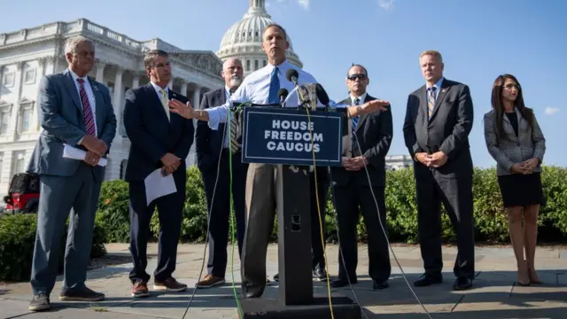 Miembros del Freedom Caucus