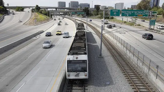 Estación de trenes de San José, en abril