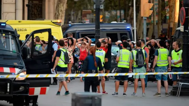 напад в Барселоні