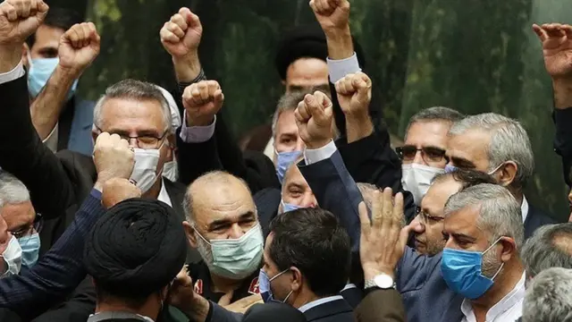 سرلشگر سلامی در مجلس ایران