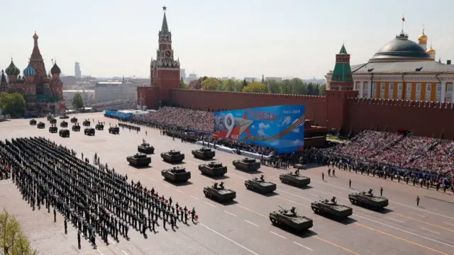 репетиция парада в Москве