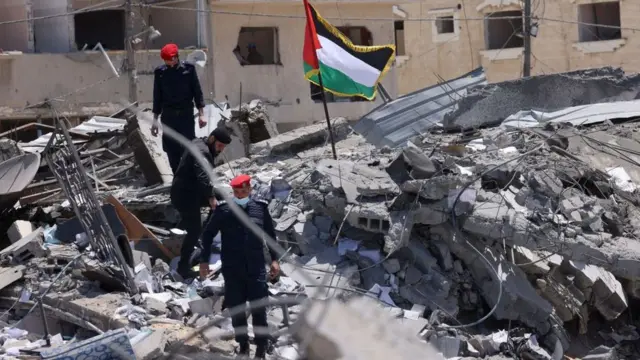 دمار في قطاع غزة