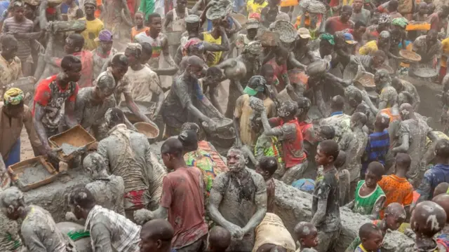 المسجد الكبير في جنيه في مالي