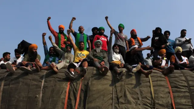 Farmers Protest டெல்லி விவசாயிகள் போராட்டம்.