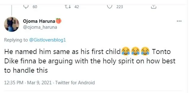 Tonto Dike ex Churchill and Rosy Meurer