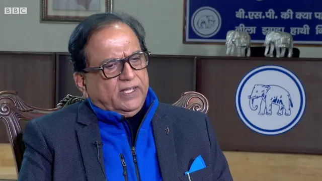 बहुजन समाज पार्टीचे राष्ट्रीय सरचिटणीस सतीश चंद्र मिश्रा