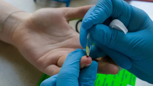 Анализ крови из пальца