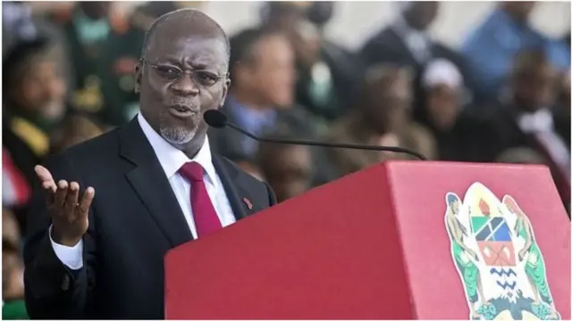 Rais wa Tanzania John Magufuli