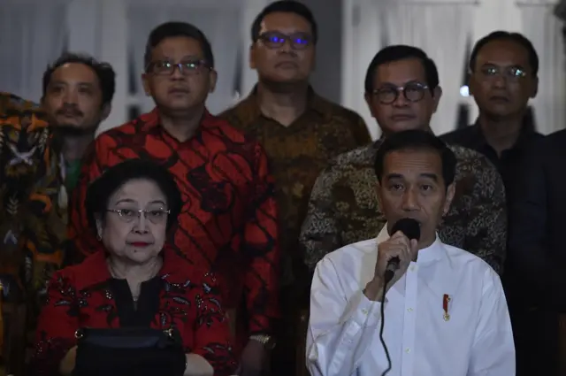 Presiden Jokowi dan Megawati Sukarnoputri