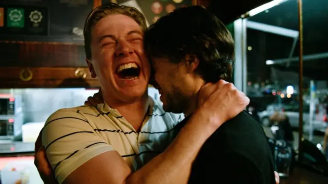 Seguidores suecos celebran la clasificación de su país al Mundial.