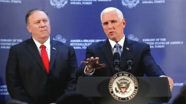 અમેરિકાના ઉપરાષ્ટ્રપતિ માઇક પેન્સે આની જાહેરાત કરી.