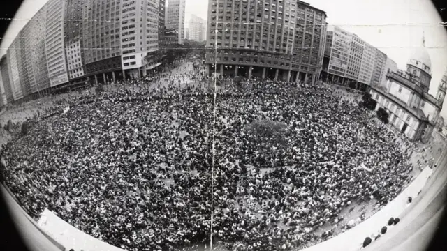 A manifestação histórica no Centro do Rio que ficou conhecida como a Passeata dos Cem Mil,apostas gratisjunhoapostas gratis1968