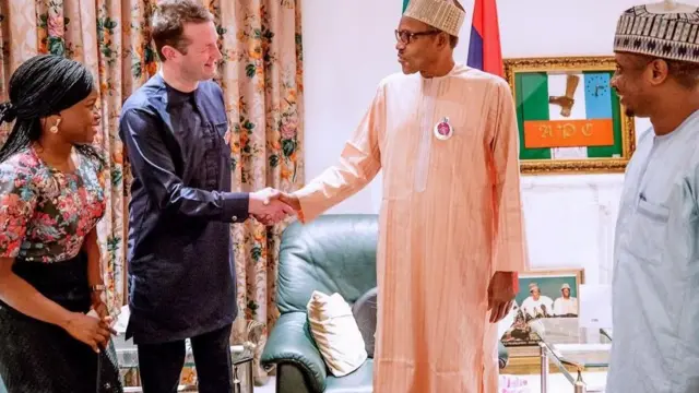 Toyosi Ogunseye, Jamie Angus, Muhammadu Buhari na Aliyu Tanko