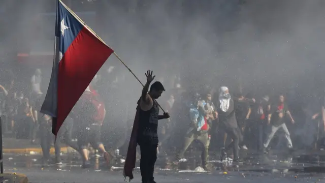 Protesta en Chile