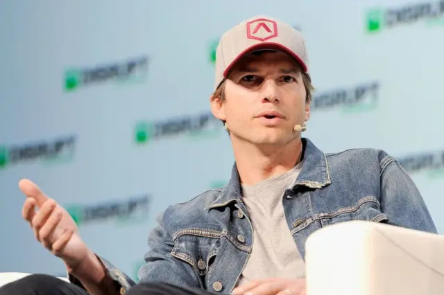 El actor Ashton Kutcher