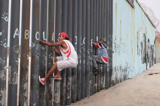 મેક્સિકો અને અમેરિકાની સરહદ