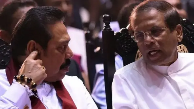 மகிந்த ராஜபக்ச மற்றும் மைத்திரிபால சிறிசேன