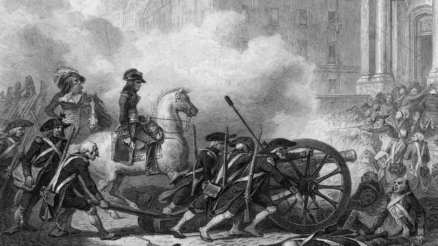 Tropas de Napoleón Bonaparte en 1795