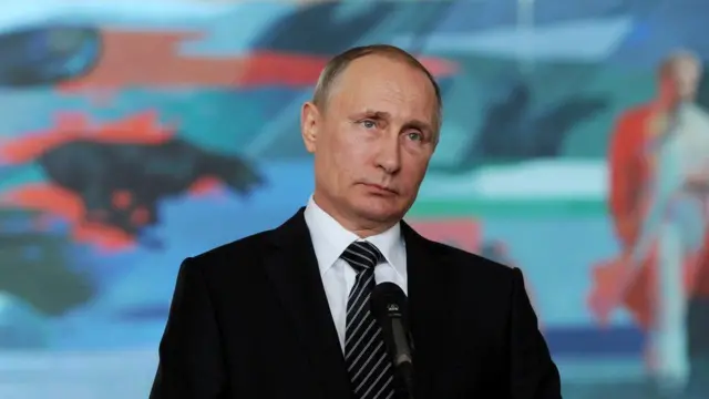 Madaxweynaha Ruushka Vladimir Putin