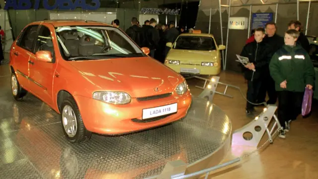 Презентация Lada Kalina в 2000 году