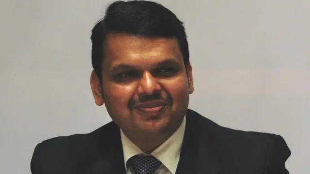 महाराष्ट्र के मुख्यमंत्री देवेंद्र फडणवीस