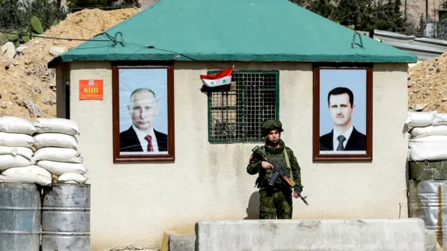 पुतिन, बशर अल असद